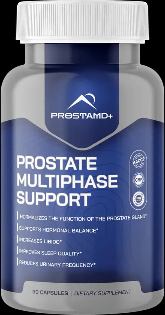 ProstaMD+ prostate health supplement bottle